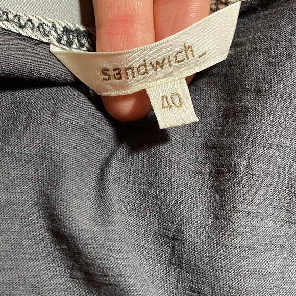Sandwich_ dress (50 shades of grey) - Picture 2 of 3